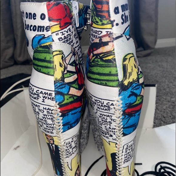 LIMITEDEDITION Jeffery Campbell x Black Milk Sz 11 - Picture 7 of 8